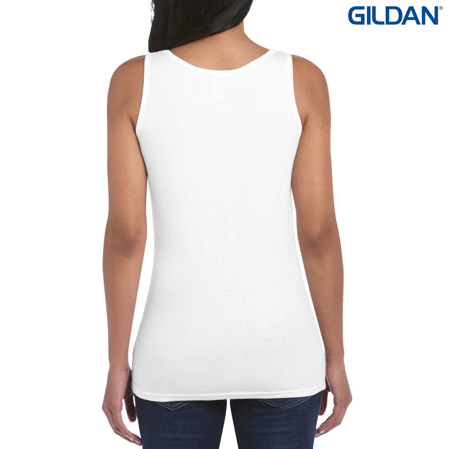 64200L Ladies Ring Spun 155gsm Tank