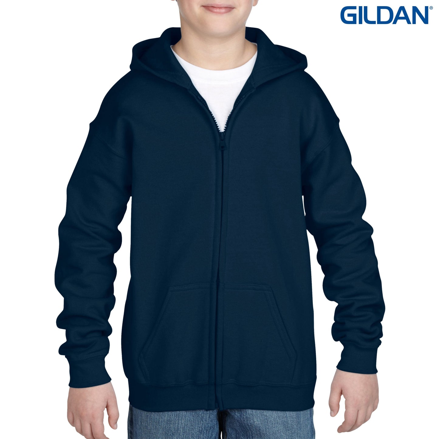 18600B Youth  Zip Hoody