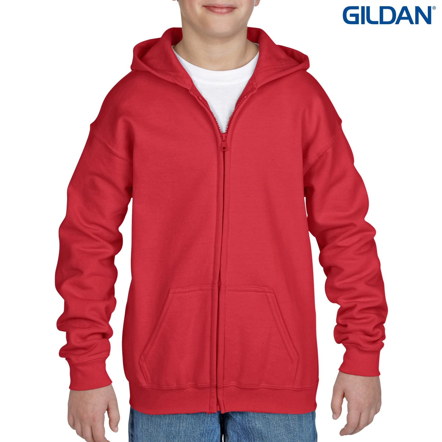 18600B Youth  Zip Hoody