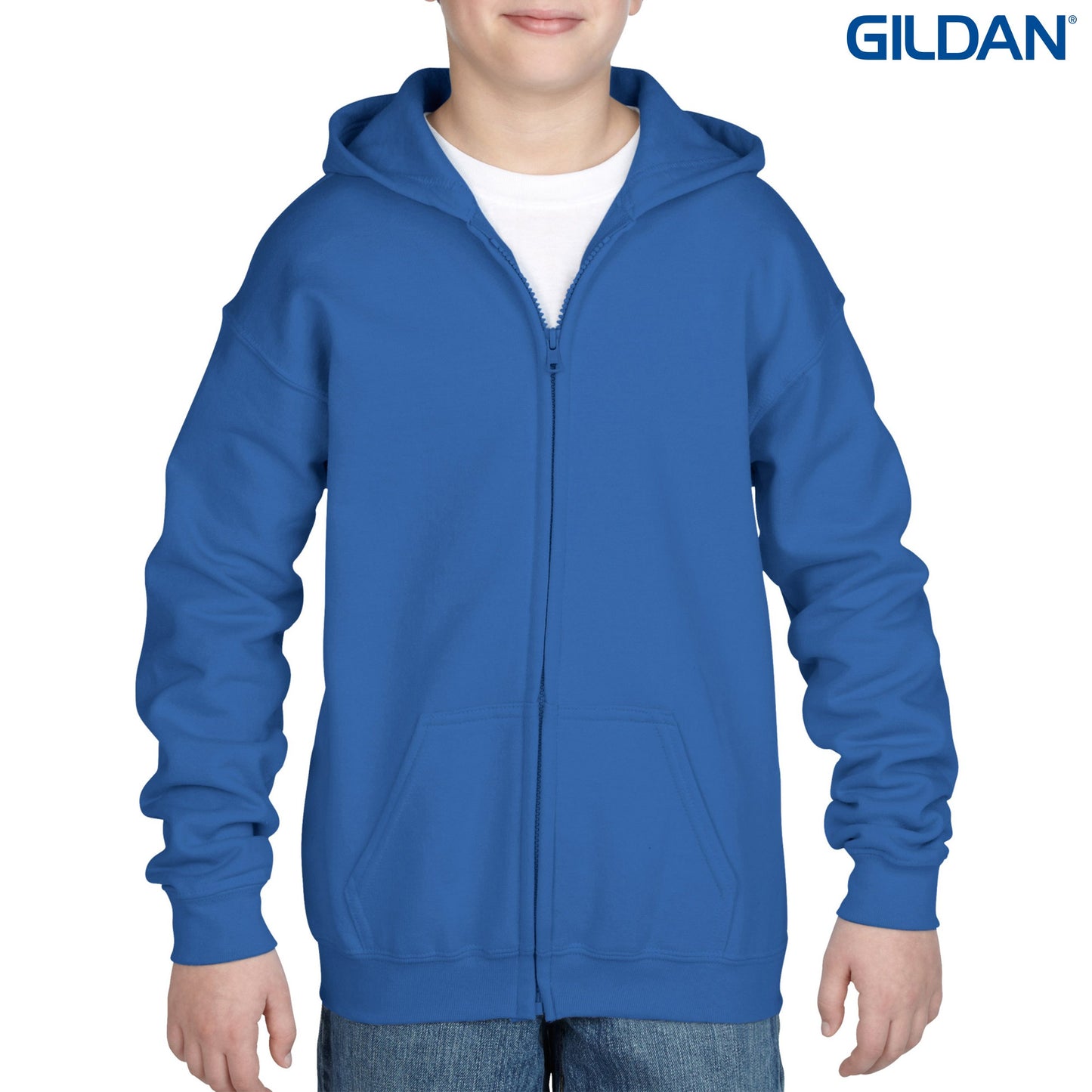 18600B Youth  Zip Hoody