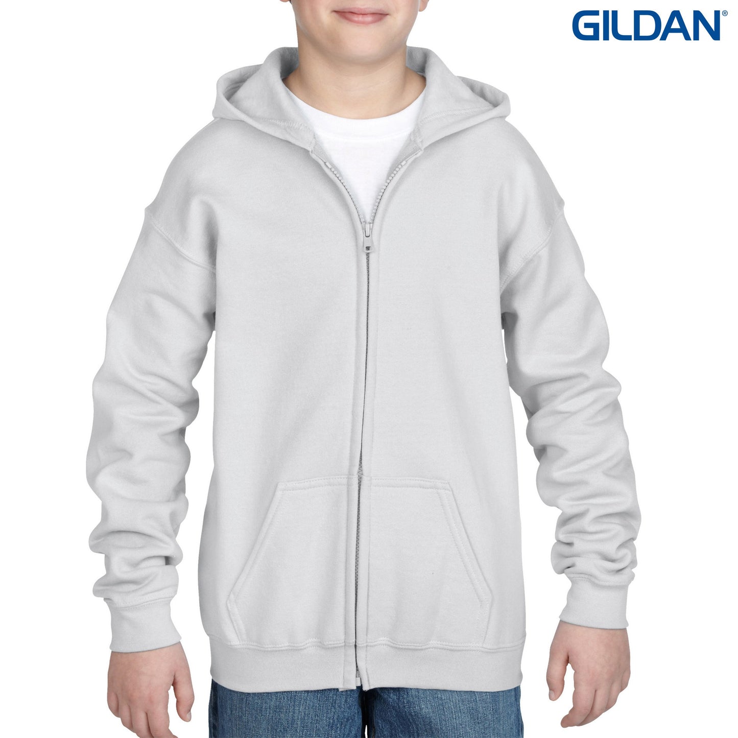 18600B Youth  Zip Hoody