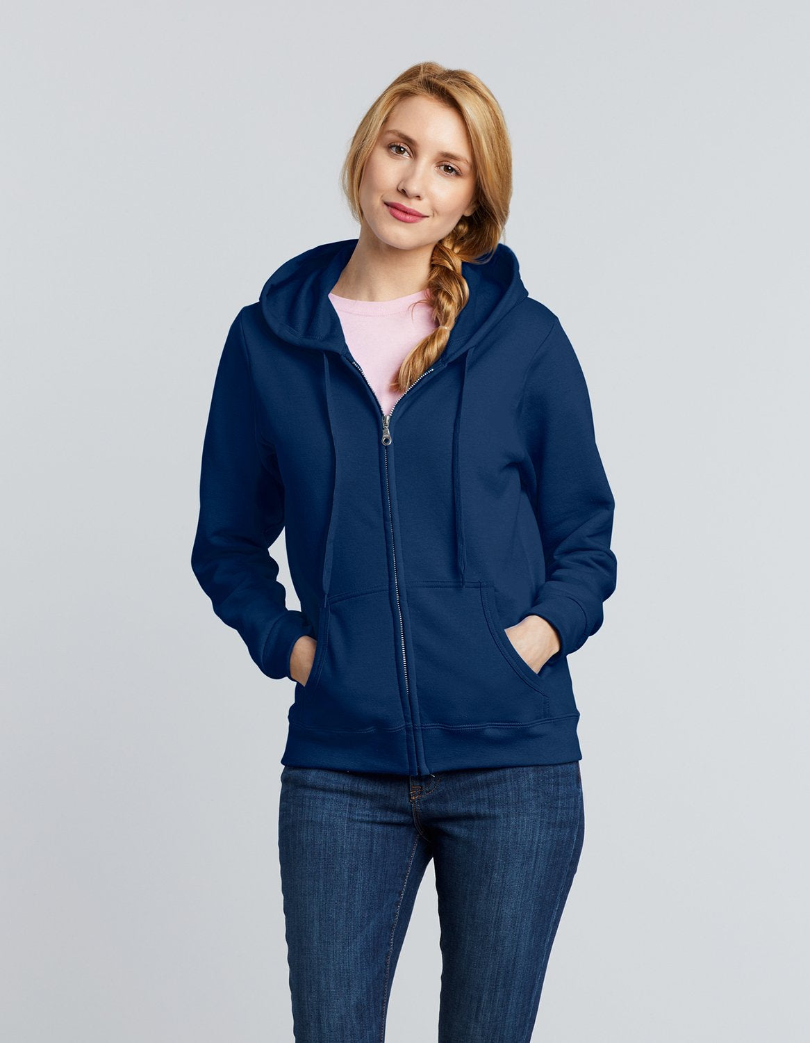 18600FL Ladies Zip Hoody