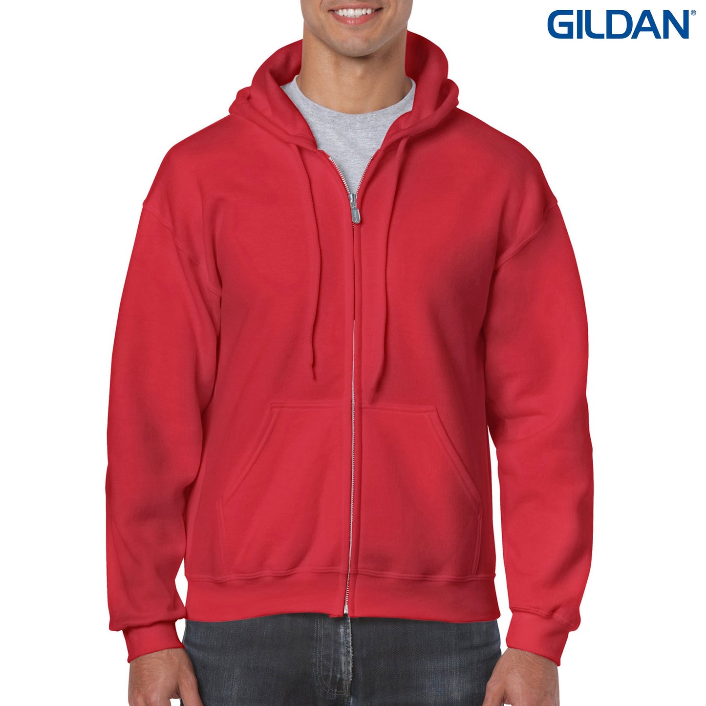 18600 Adult Zip Hoody