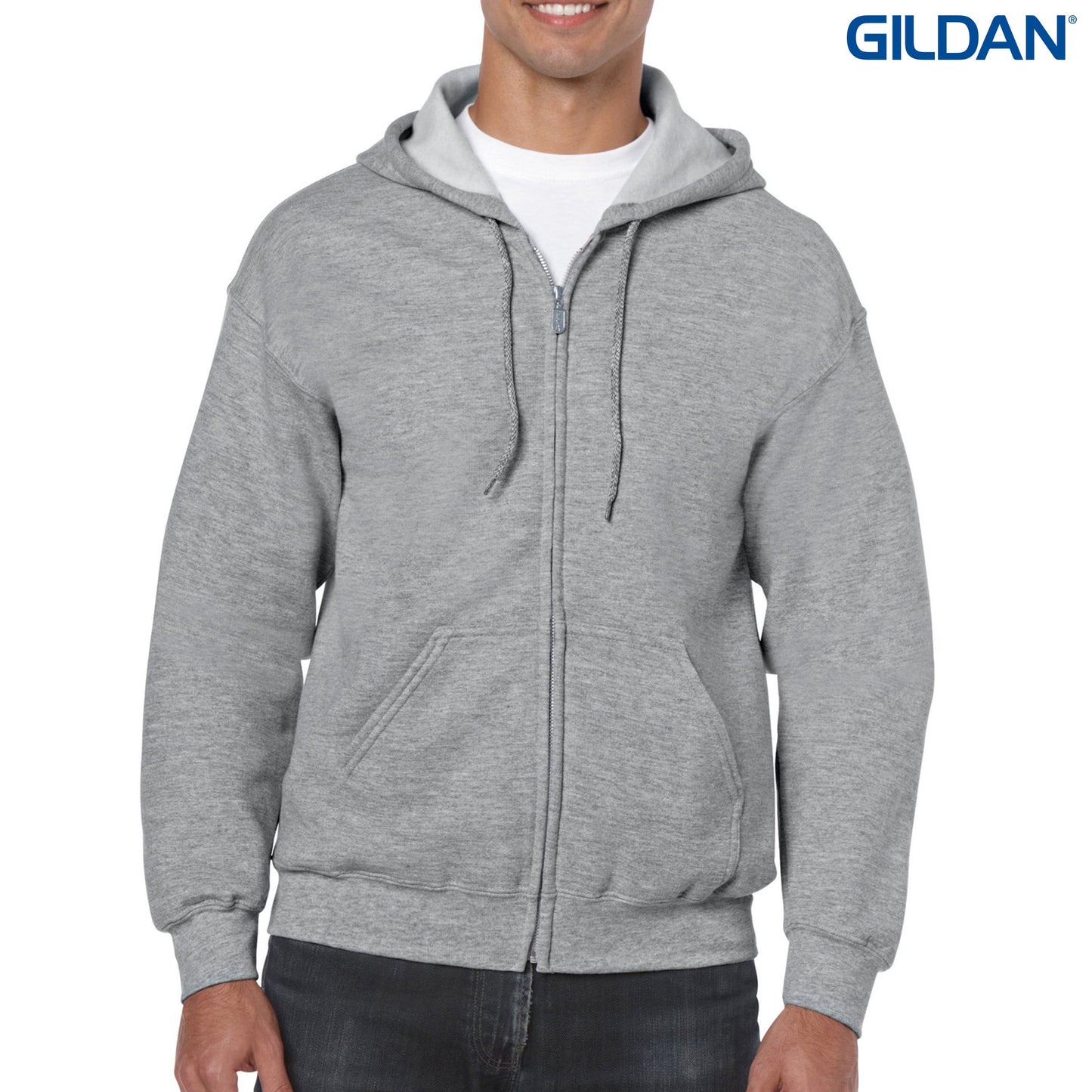 18600 Adult Zip Hoody