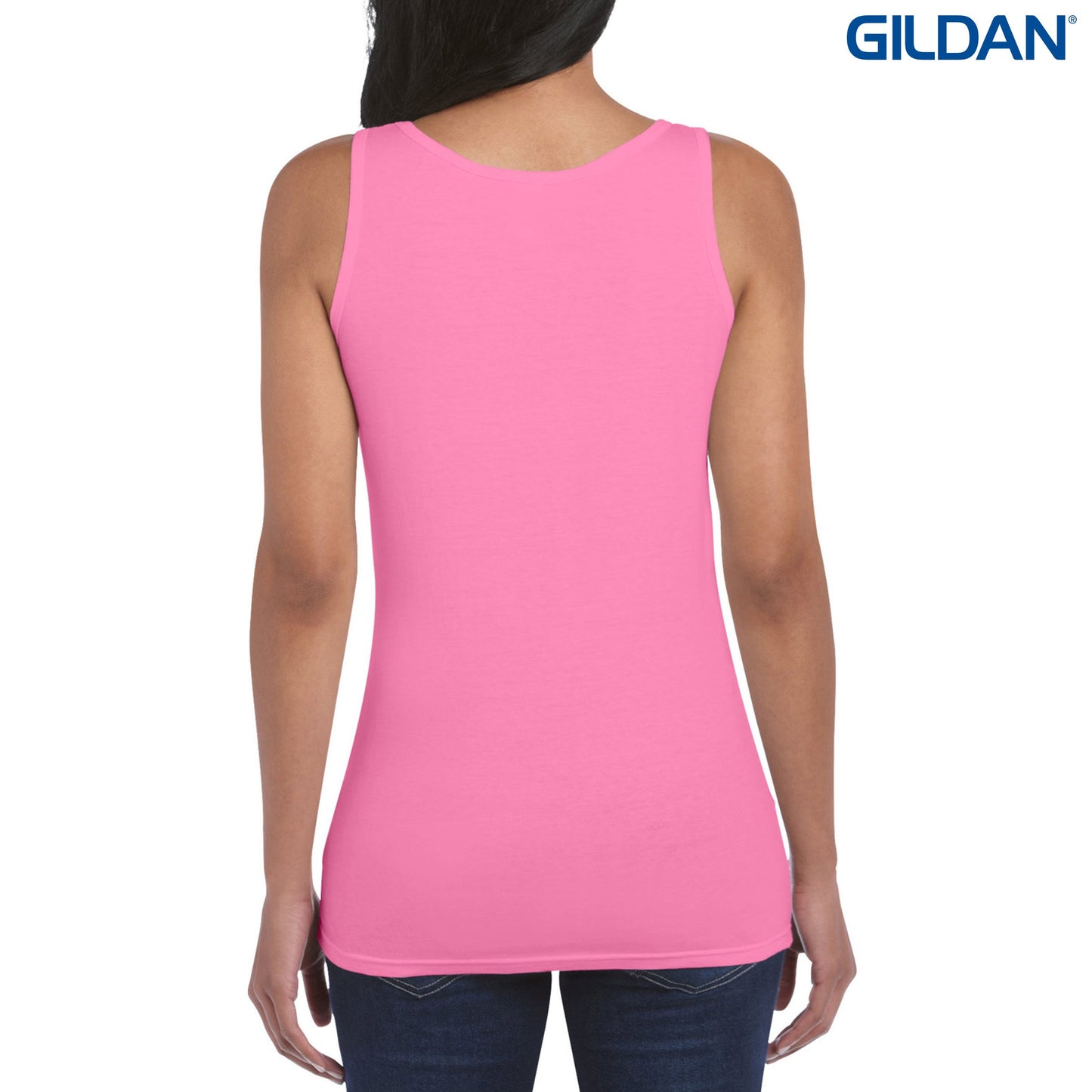 64200L Ladies  Ring Spun 155gsm Tank