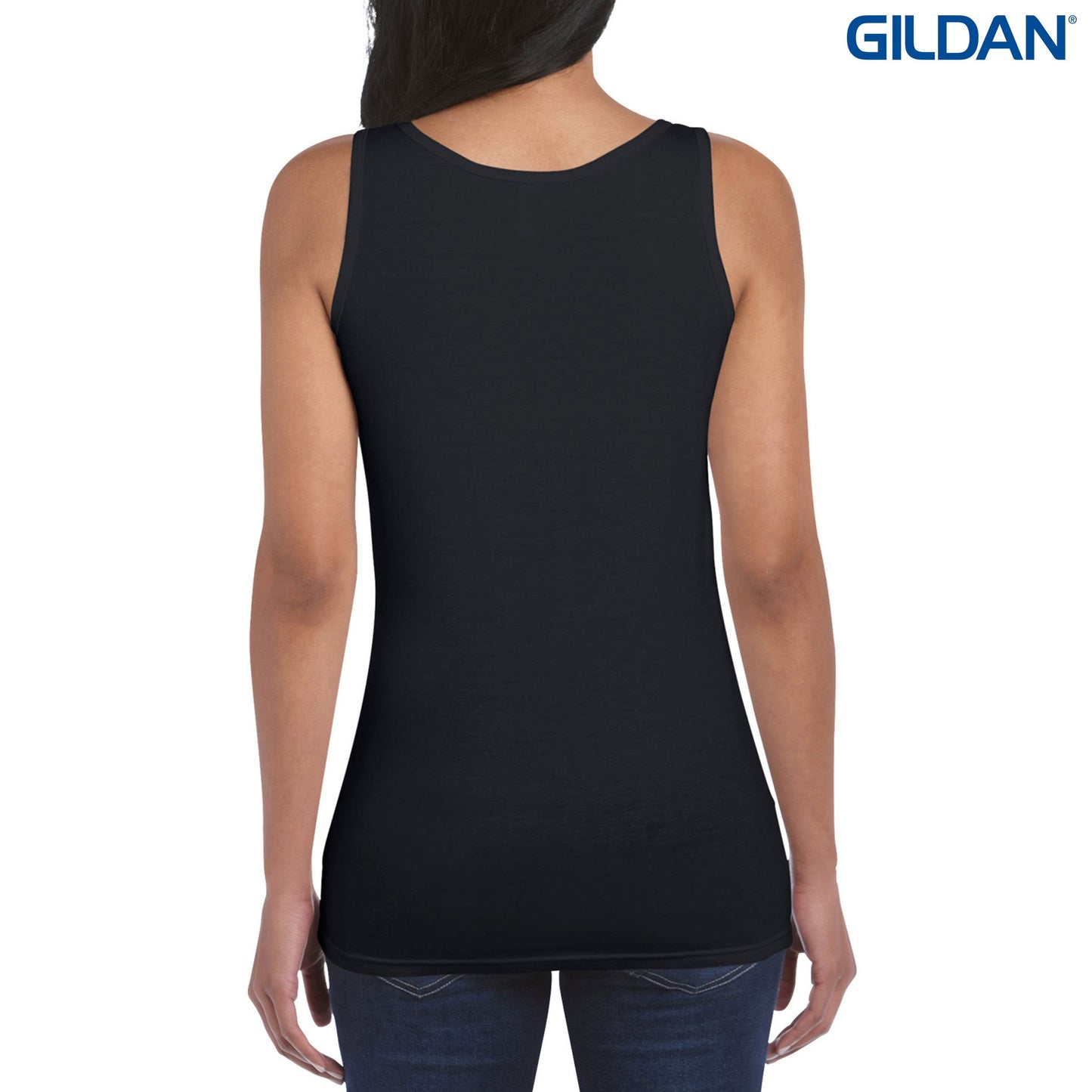 64200L Ladies  Ring Spun 155gsm Tank