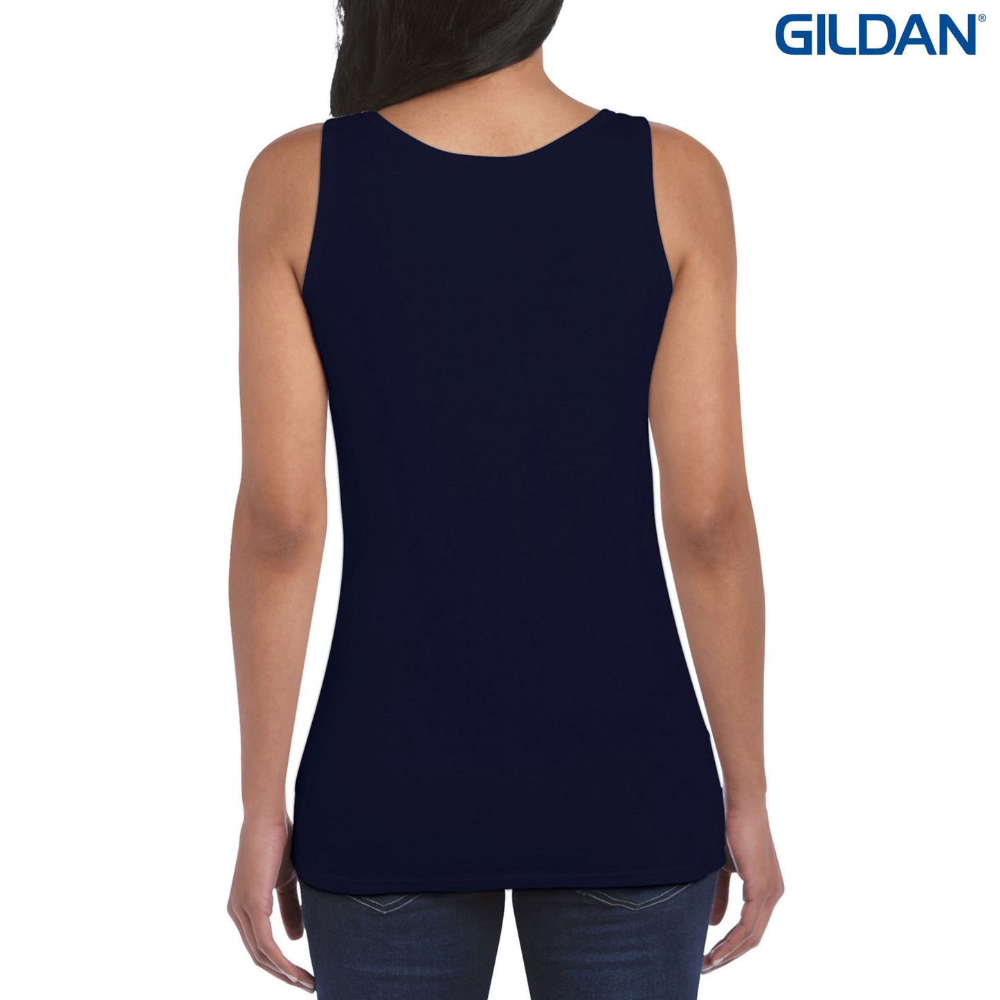 64200L Ladies  Ring Spun 155gsm Tank