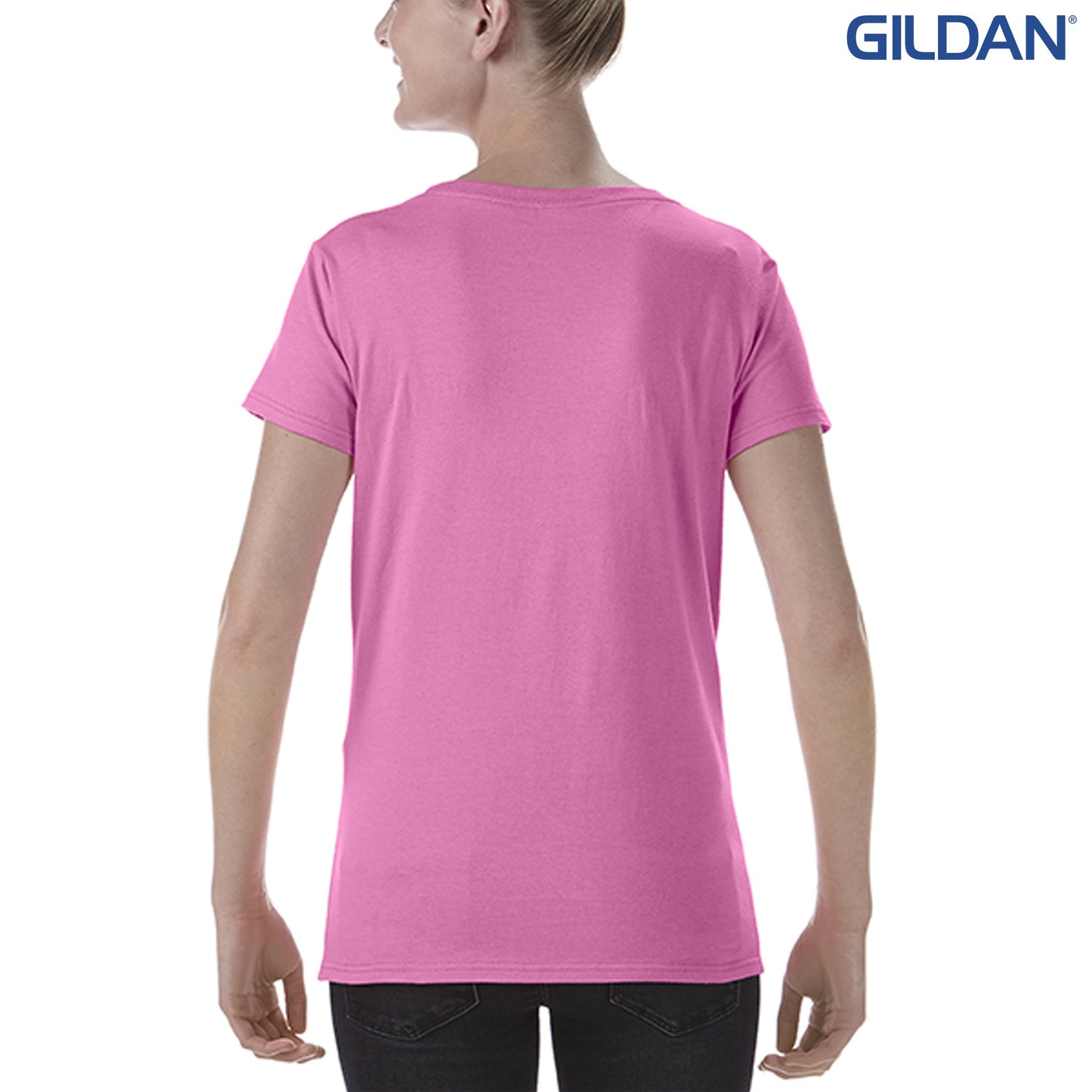 64550L Ladies R/Spun Scoop T