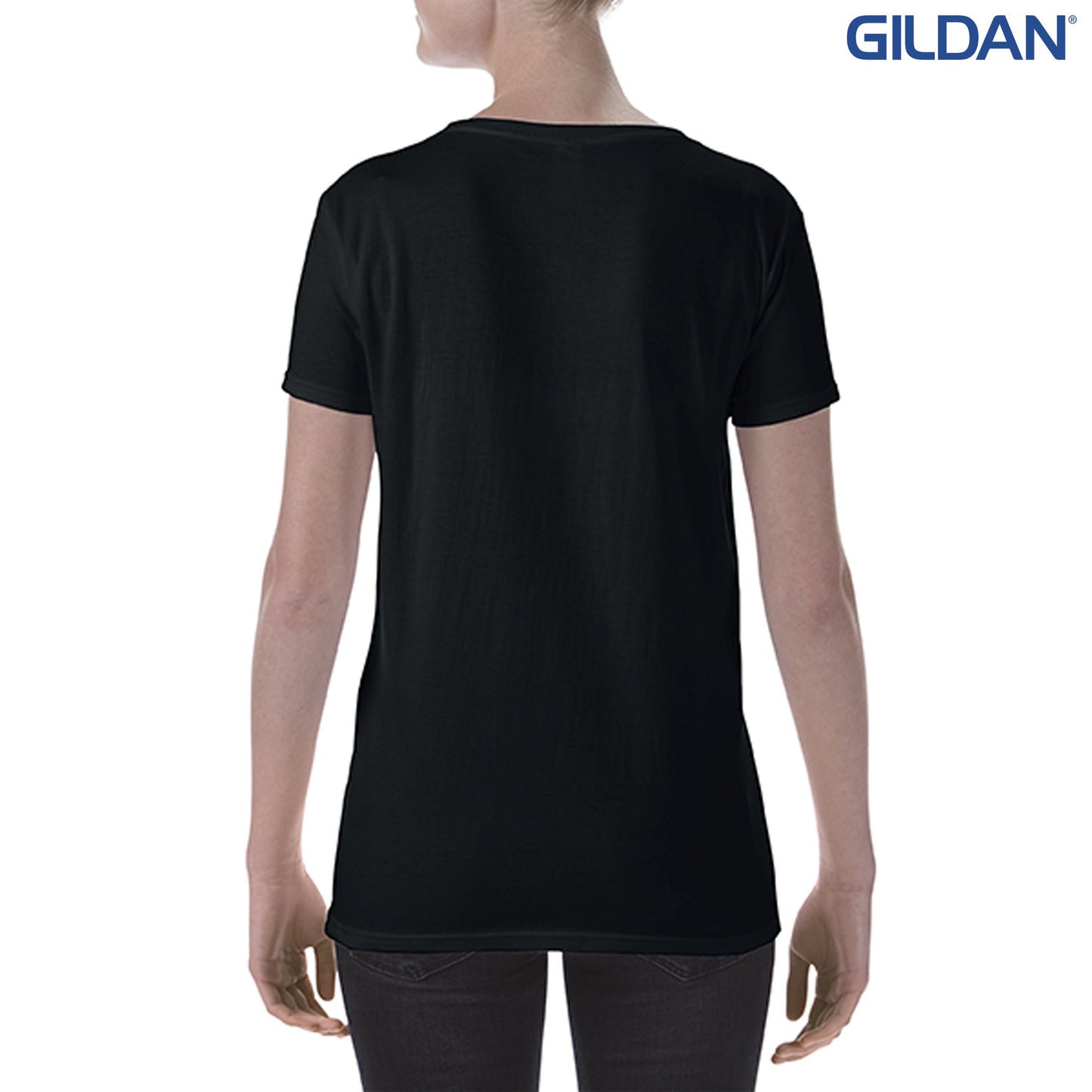 64550L Ladies R/Spun Scoop T