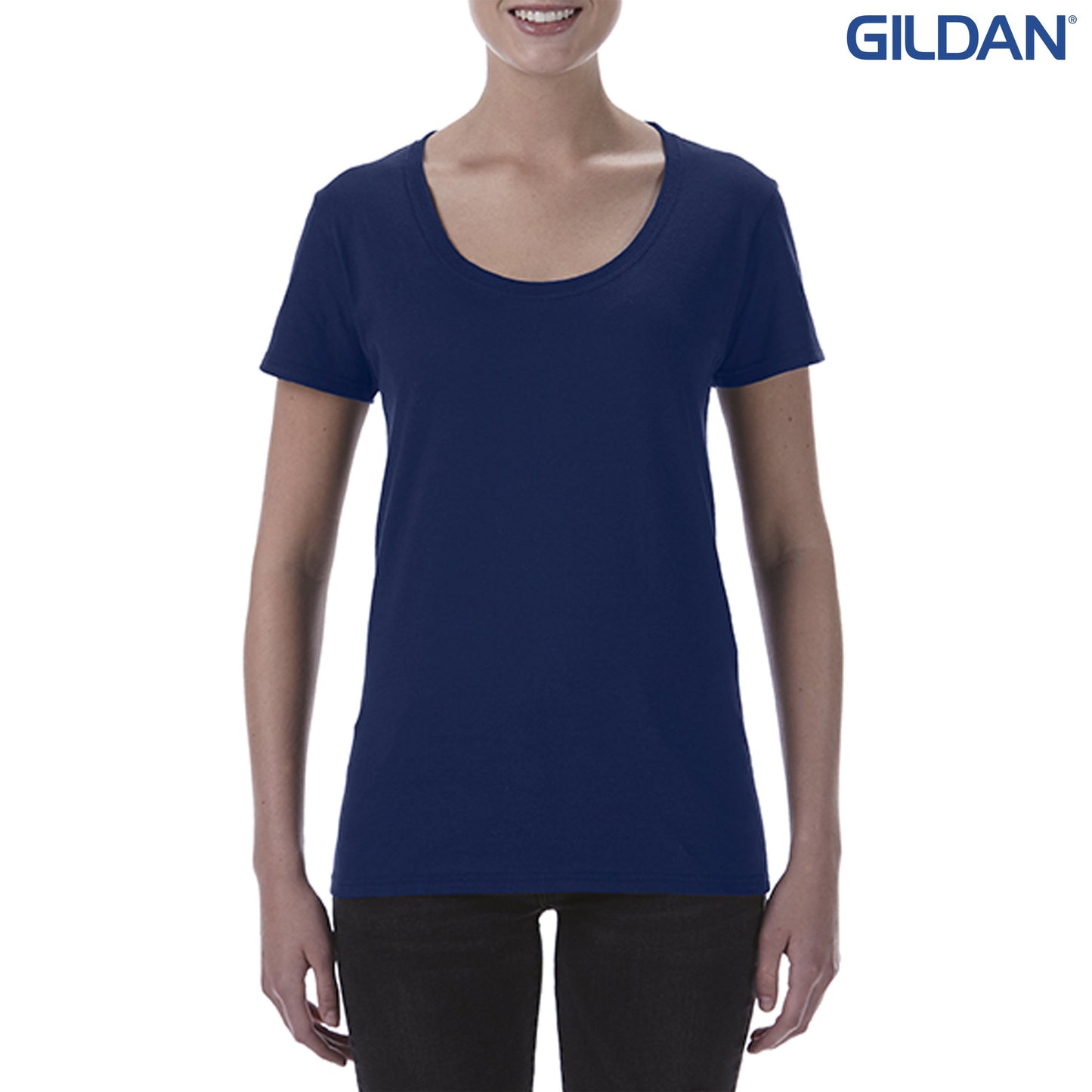 64550L Ladies R/Spun Scoop T