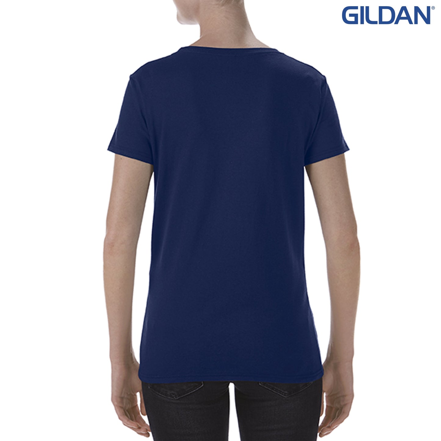 64550L Ladies R/Spun Scoop T