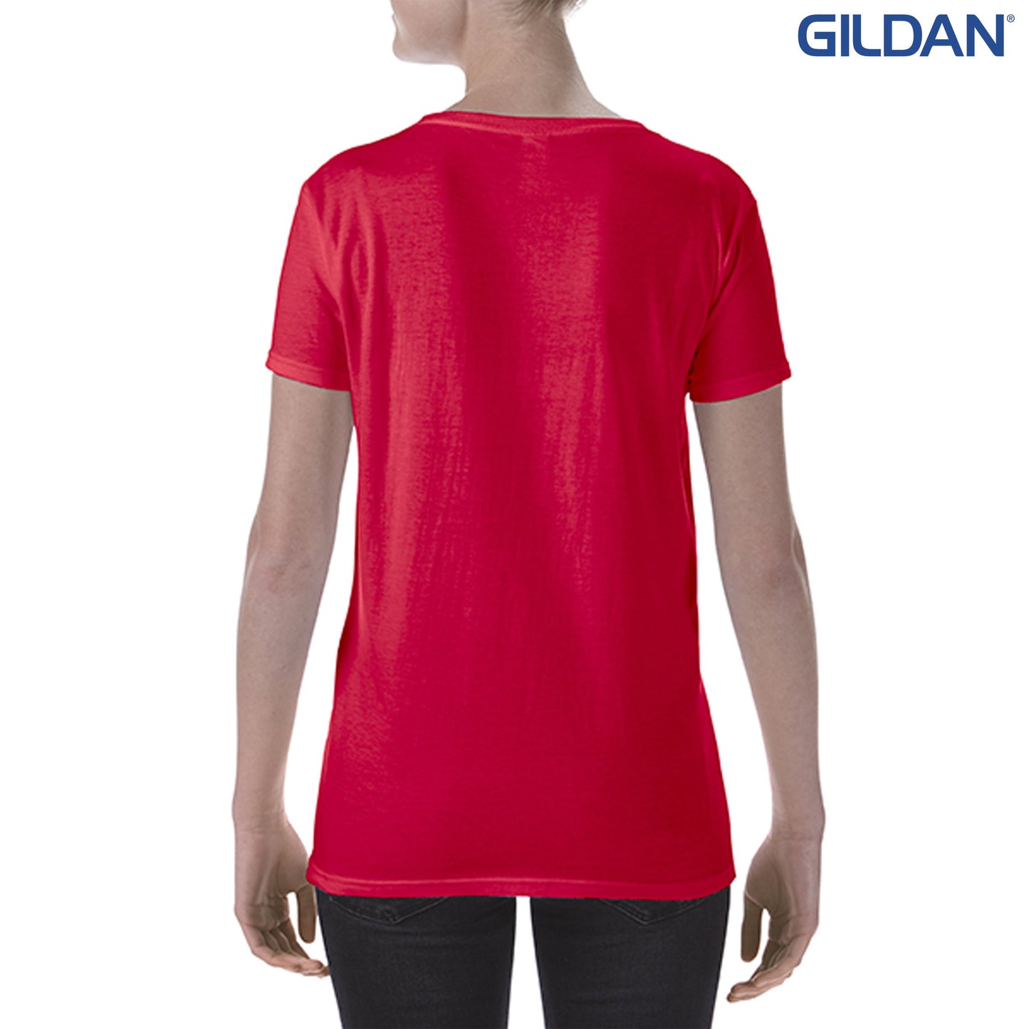 64550L Ladies R/Spun Scoop T