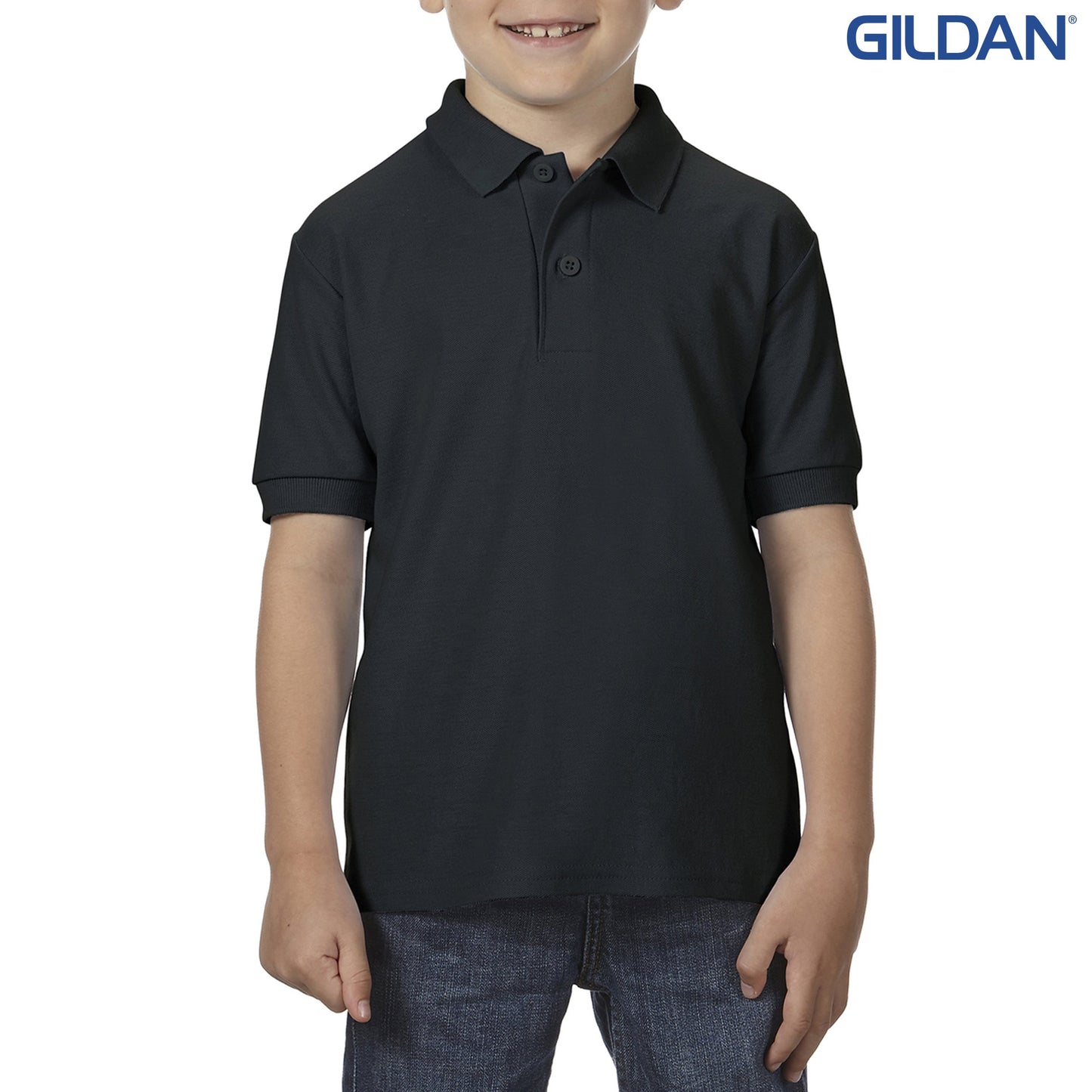 72800B DryBlend Youth Dbl Pique Polo