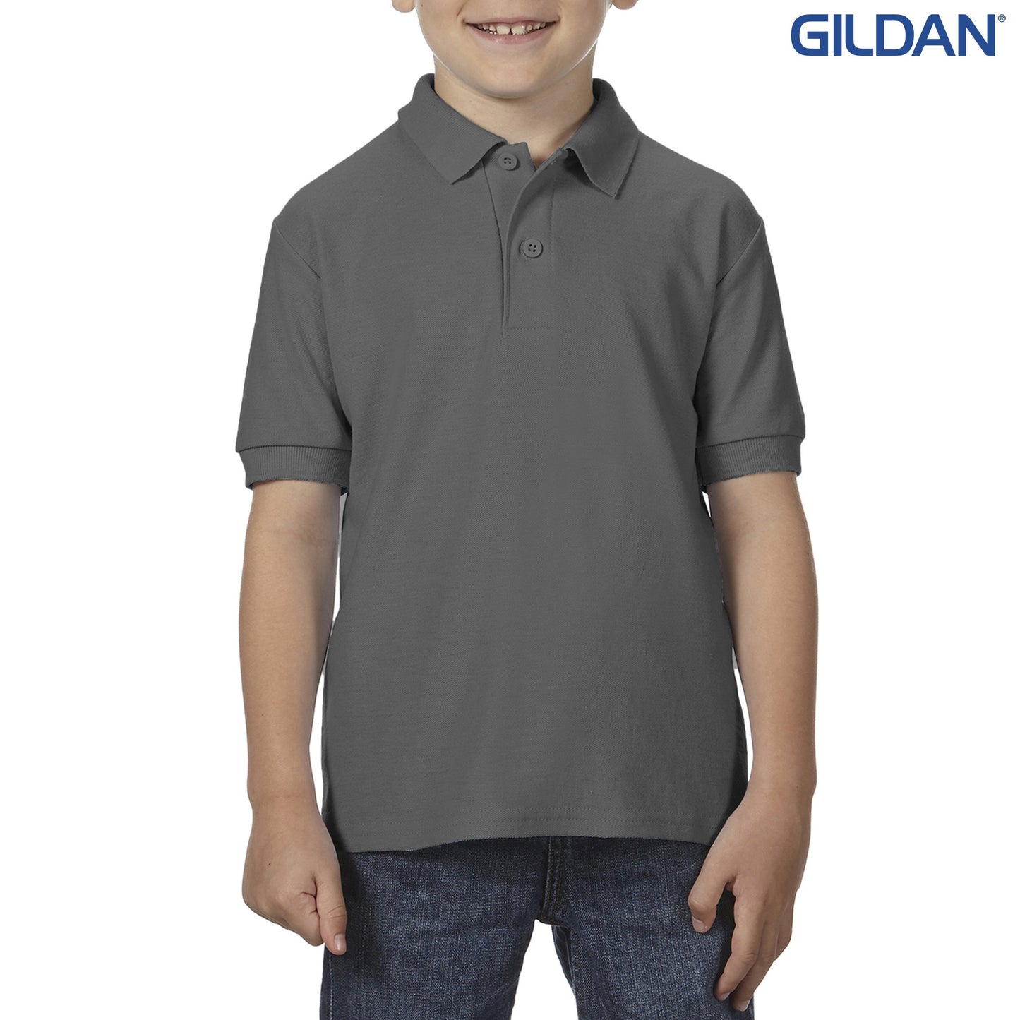 72800B DryBlend Youth Dbl Pique Polo