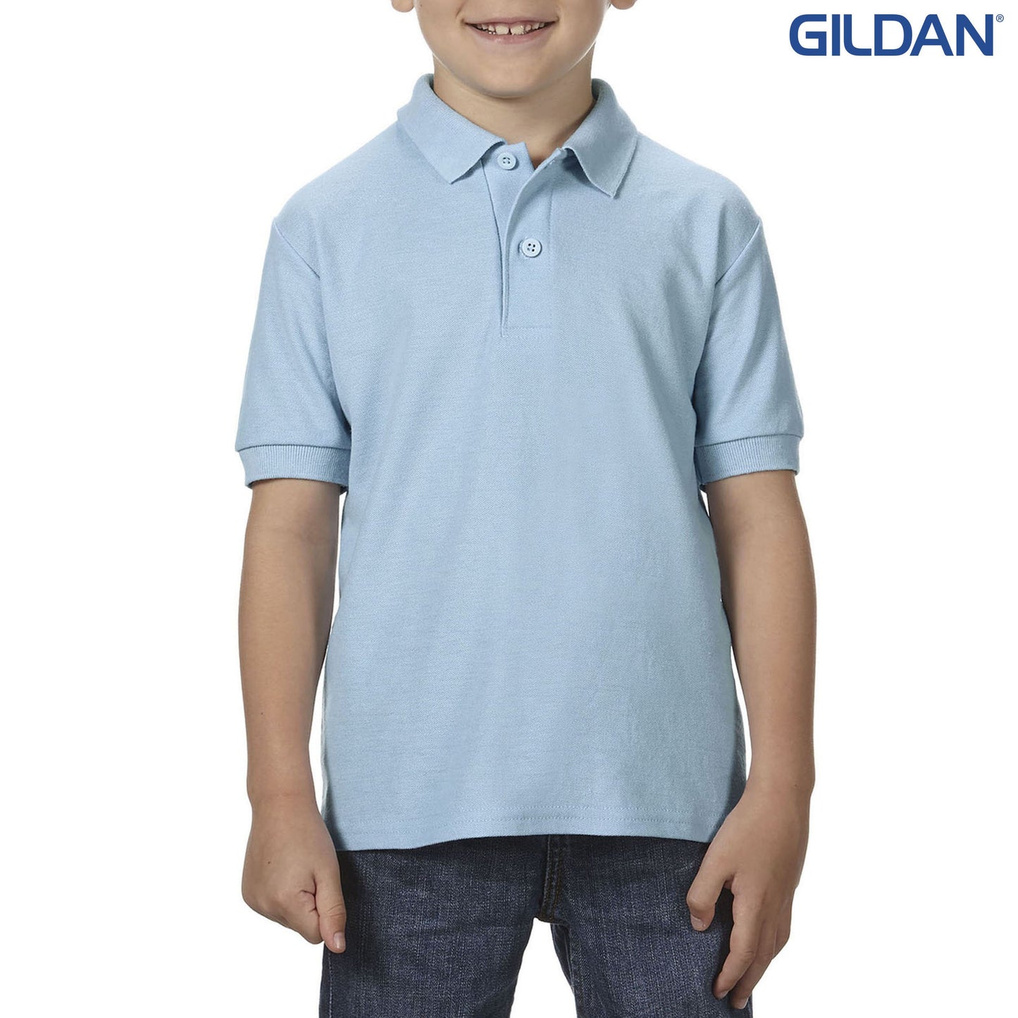 72800B DryBlend Youth Dbl Pique Polo