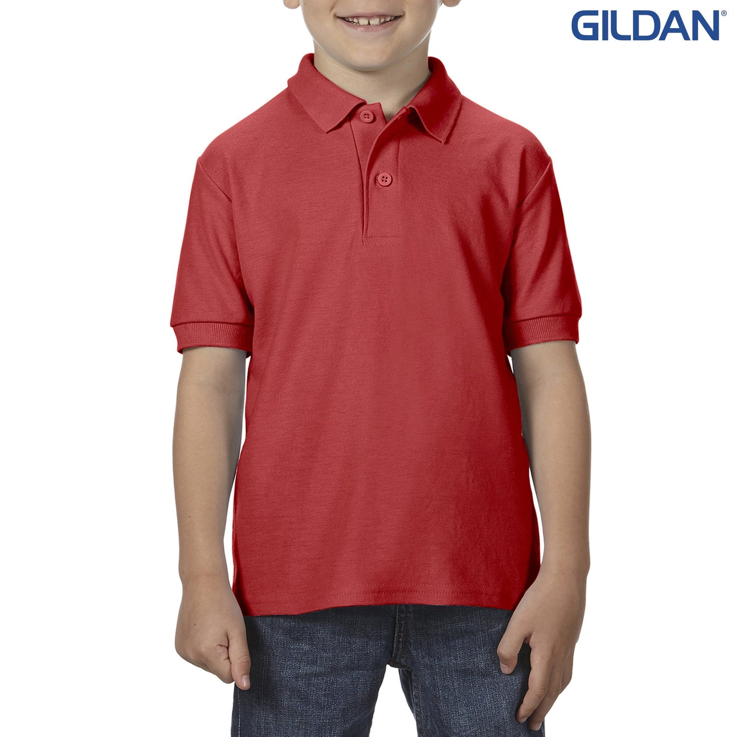 72800B DryBlend Youth Dbl Pique Polo