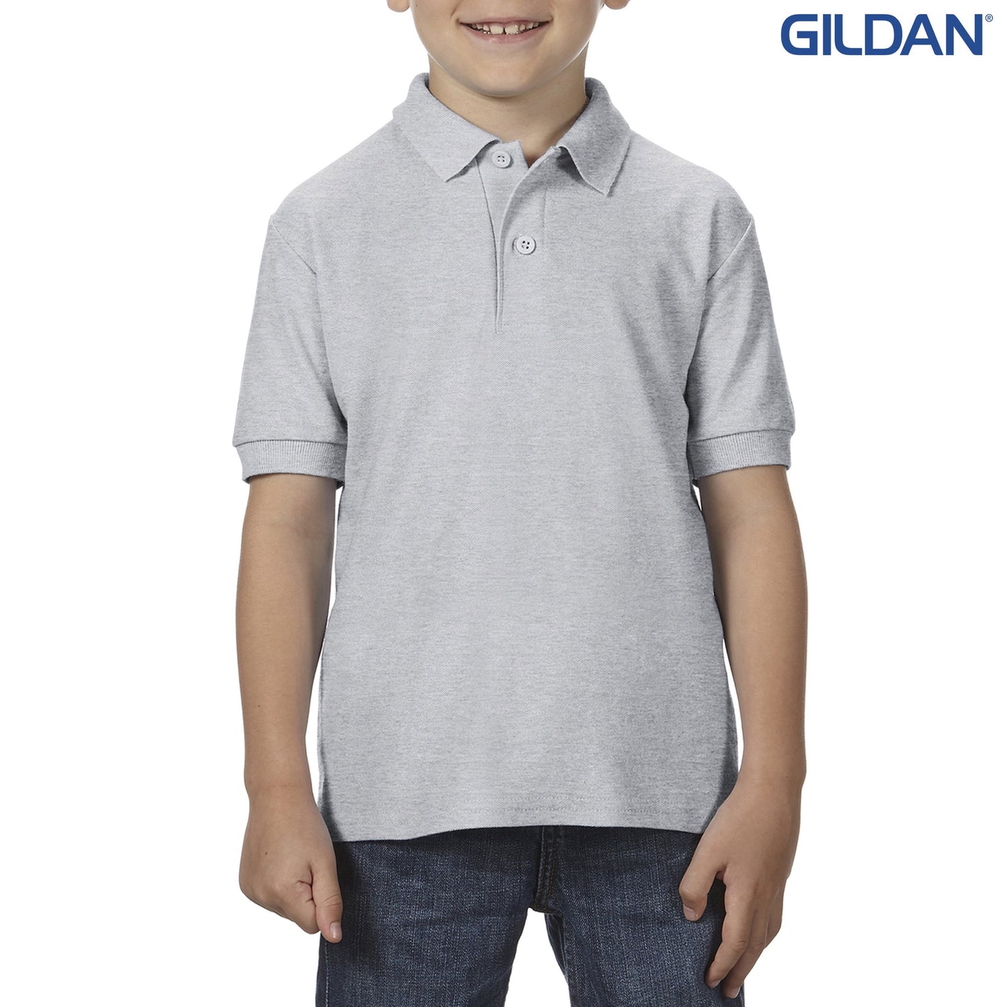 72800B DryBlend Youth Dbl Pique Polo