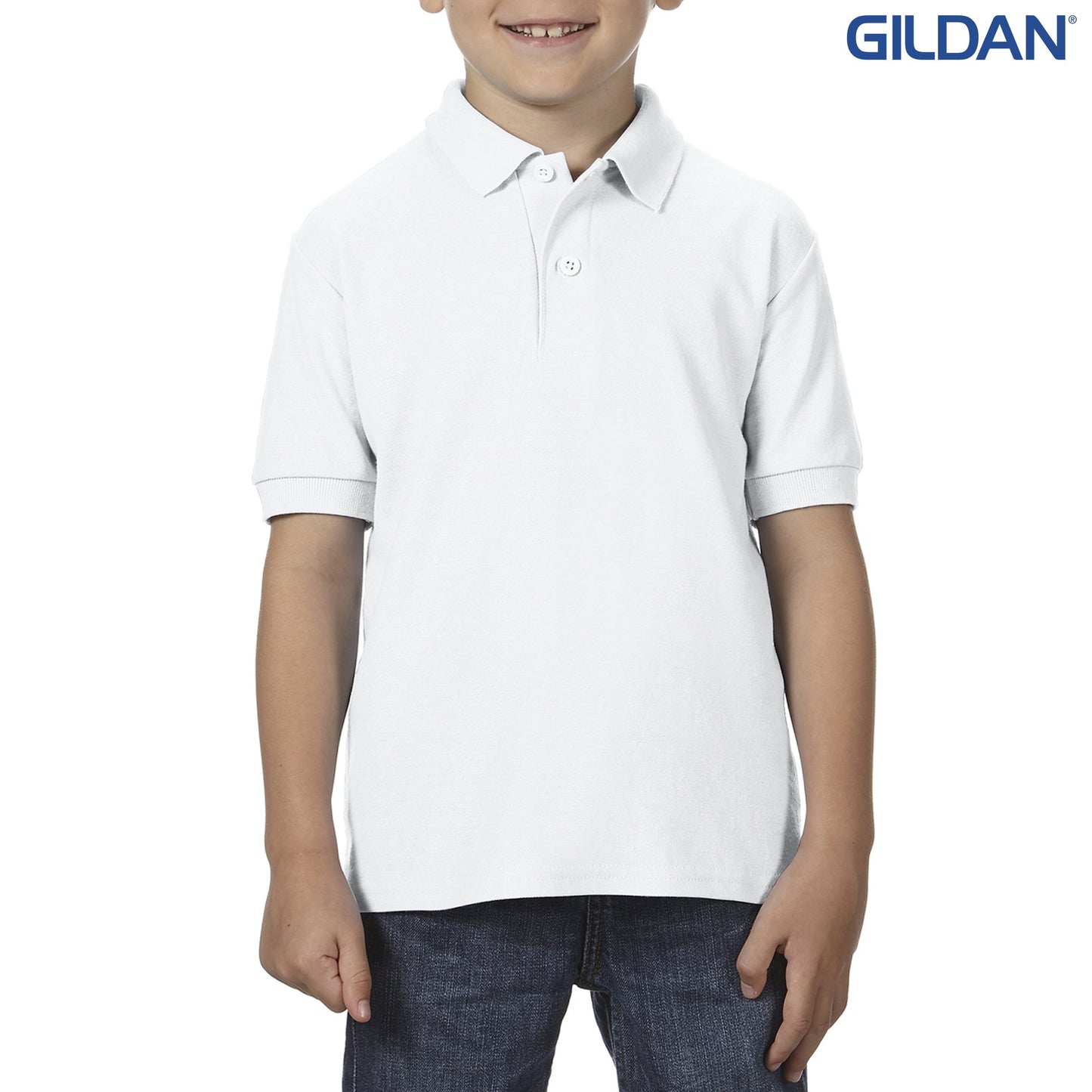 72800B DryBlend Youth Dbl Pique Polo