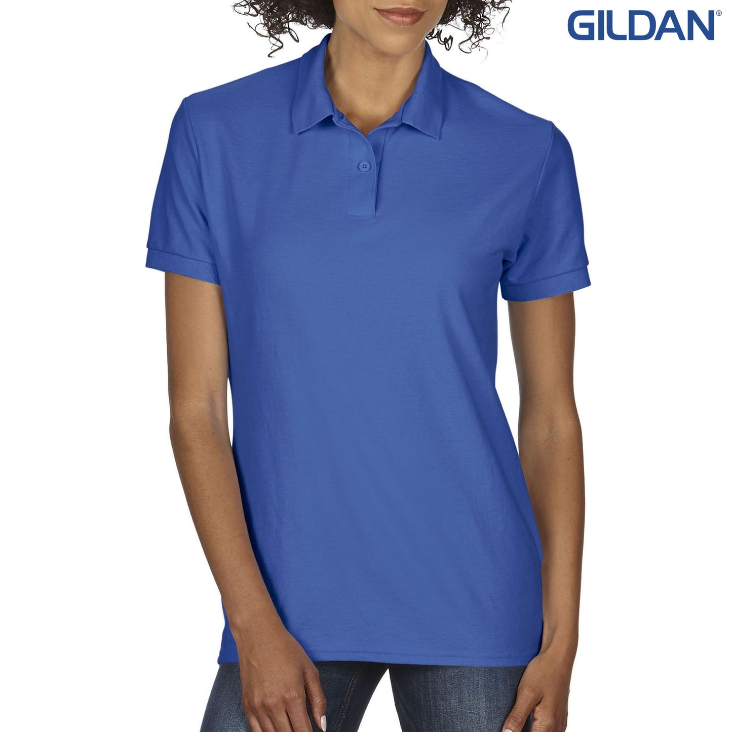 72800L DryBlend Ladies Dbl Pique Polo