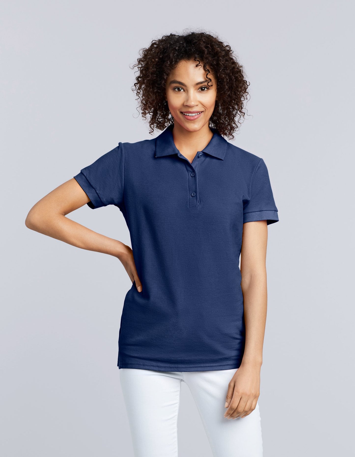 82800L Ladies 100% Cotton Dbl PiquePolo