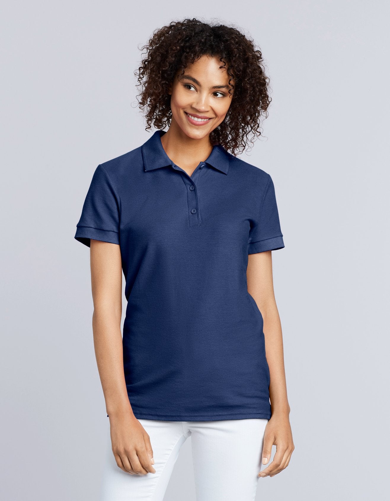 82800L Ladies 100% Cotton Dbl PiquePolo