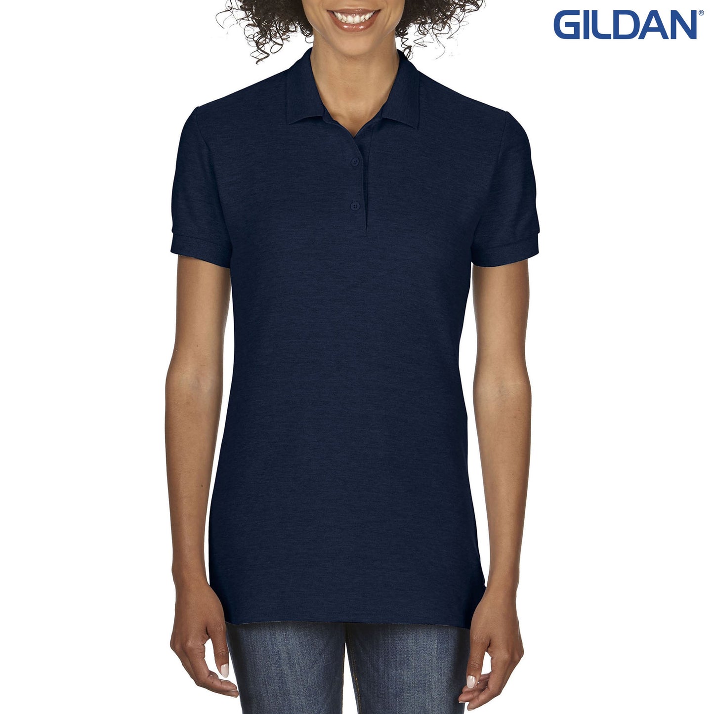 82800L Ladies 100% Cotton Dbl PiquePolo